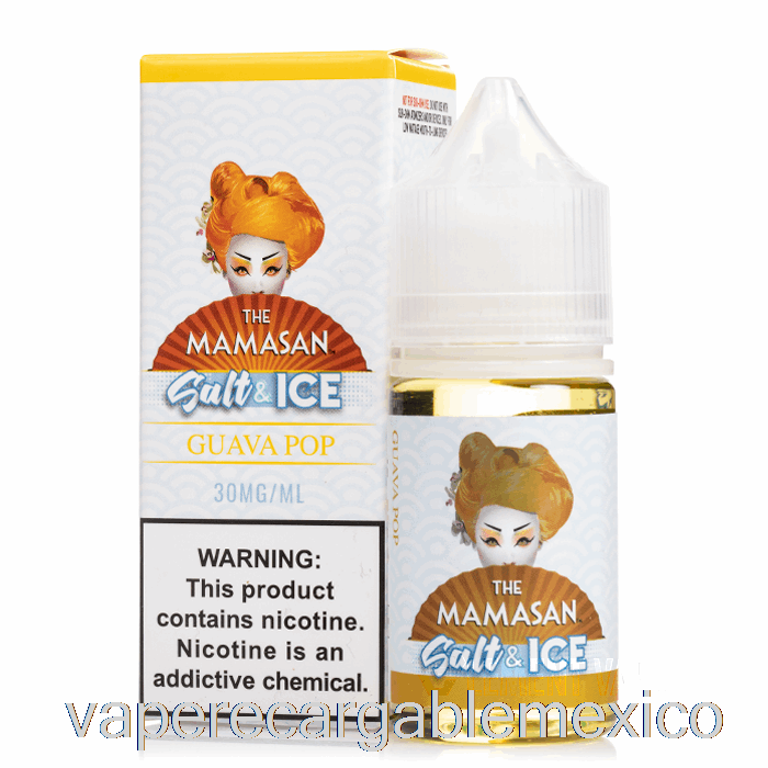 Vape Recargable Ice Guava Pop Salt - El E-líquido Mamasan - 30ml 50mg